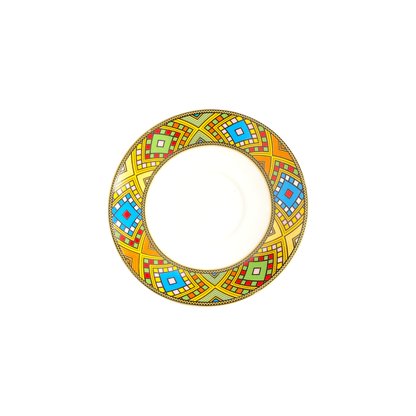 Coffee cups and coasters set of 6 + 6 decor Tibib - gtwtoporld.com