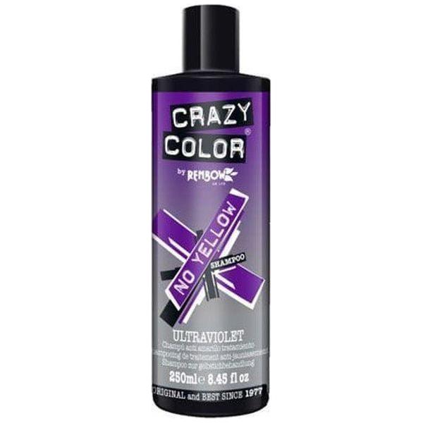 Crazy Color No Yellow Shampoo Ultraviolet 250ml - gtwtoporld.com