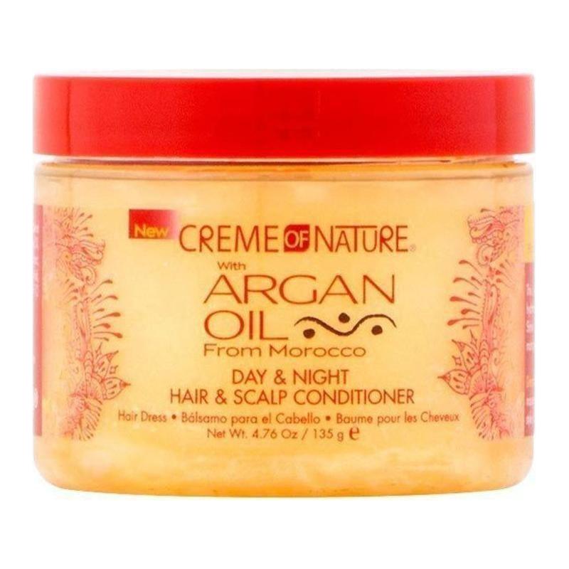 Creme of Nature Argan Oil Day &amp; Night Hair &amp; Scalp Conditioner 135g - gtwtoporld.com