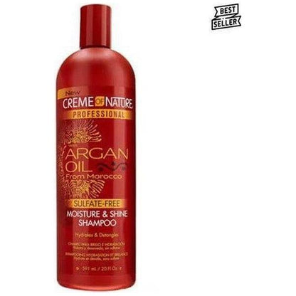 Creme of Nature Argan Oil Moisture &amp; Shine Shampoo 591ml - gtwtoporld.com