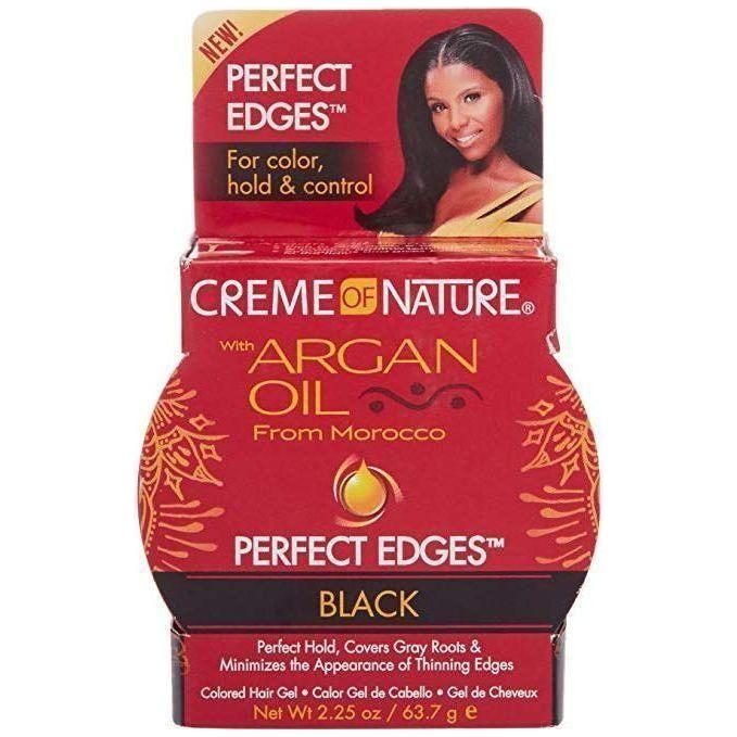 Creme of nature Argan Oil Perfect Edges Black 63,7g - gtwtoporld.com