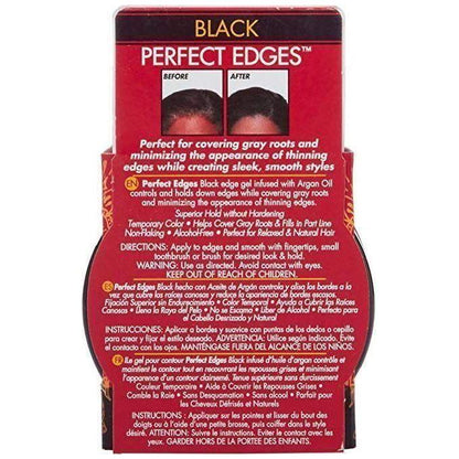 Creme of nature Argan Oil Perfect Edges Black 63,7g - gtwtoporld.com