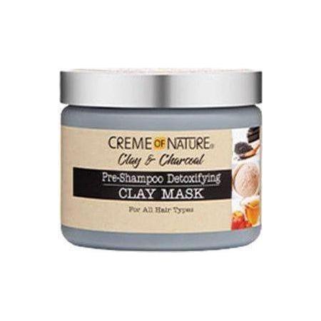 Creme of Nature Clay and Charcoal Clay Mask 12oz - gtwtoporld.com