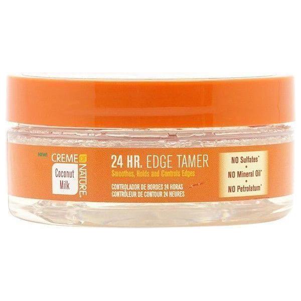 Creme of Nature Coconut Milk 24HR. Edge tamer 63.7g - gtwtoporld.com