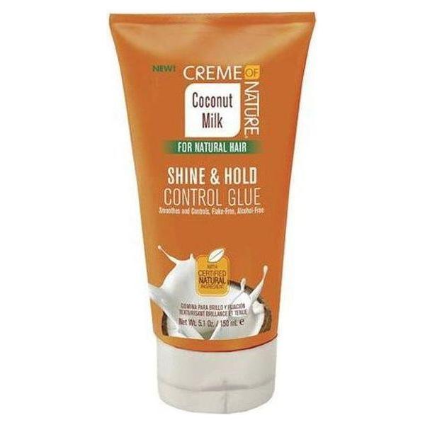 Creme of Nature Coconut Milk Shine &amp; Hold Control Glue 150ml - gtwtoporld.com