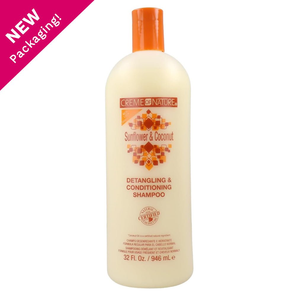 Creme of Nature Professional Sunflower &amp; Coconut Detangling Conditioning Shampoo 946ml - gtwtoporld.com