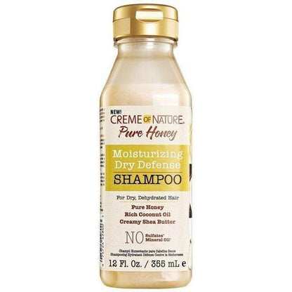 Creme of Nature Pure Honey Moisturizing Dry Defense Shampoo 355ml - gtwtoporld.com