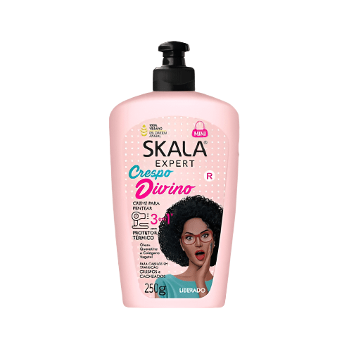 Creme para Pentear Skala Crespo Divino 250g - gtwtoporld.com