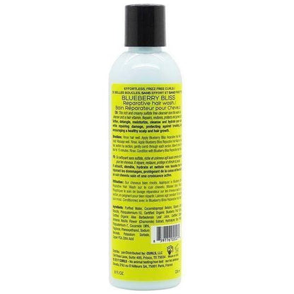 Curls Blueberry Bliss Reparative Hair Wash 236ml - gtwtoporld.com