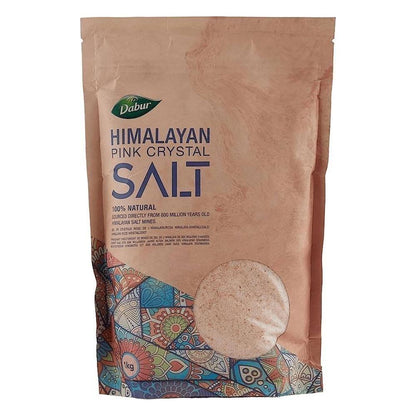 Dabur Himalayan Pure Pink Crystal Salt 1Kg - gtwtoporld.com