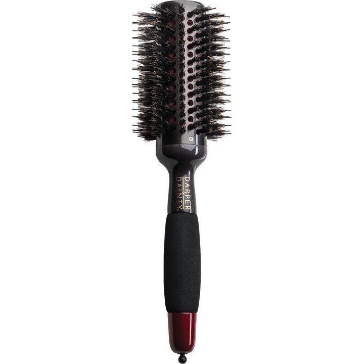 Dapper and Dainty Monster Flow Ceramic Ionic Vented Wooden Thermal Brush 3 3/8 - gtwtoporld.com