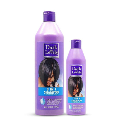 Dark and Lovely 3 in 1 shampoo for all hair types 250ml/500ml - gtwtoporld.com
