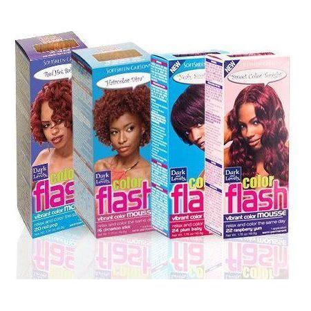 Dark and Lovely Soft Sheen - Carson Color Flash Vibrant Color Mousse 1.76 oz - gtwtoporld.com