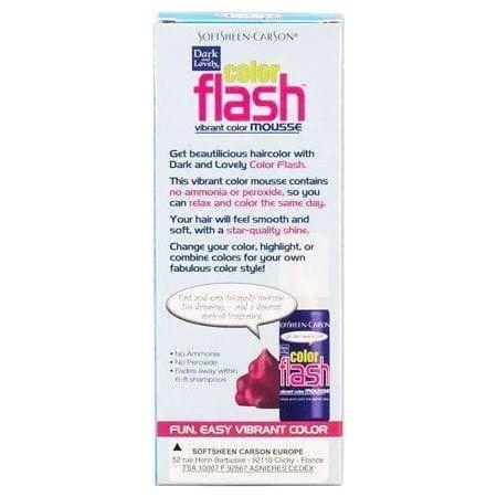 Dark and Lovely Soft Sheen - Carson Color Flash Vibrant Color Mousse 1.76 oz - gtwtoporld.com
