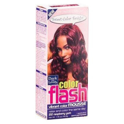 Dark and Lovely Soft Sheen - Carson Color Flash Vibrant Color Mousse 1.76 oz - gtwtoporld.com