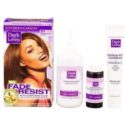 Dark and Lovely Soft Sheen - Carson Fade Resist Rich Conditioning Color - gtwtoporld.com