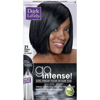 Dark and Lovely Soft Sheen - Carson Go Intense Ultra Vibrant Color On Dark Hair - gtwtoporld.com