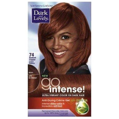 Dark and Lovely Soft Sheen - Carson Go Intense Ultra Vibrant Color On Dark Hair - gtwtoporld.com