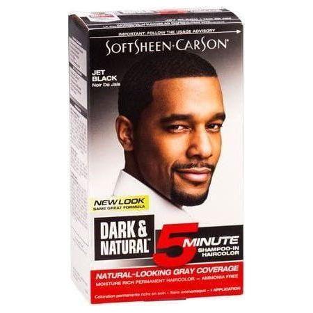 Dark and Natural SoftSheen Carson Natural - Looking Gray Coverage For Men - gtwtoporld.com