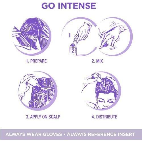 Dark &amp; lovely Hair Color Go Intense Passion Plum 68 - gtwtoporld.com