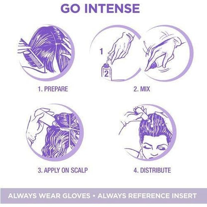 Dark &amp; lovely Hair Color Go Intense Passion Plum 68 - gtwtoporld.com