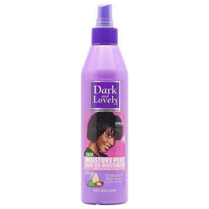 Dark &amp; Lovely Moisture Plus Light Moisturiser Spray 250ml - gtwtoporld.com