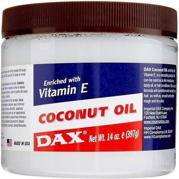 DAX Coconut Oil enriched with Vitamin E (213/397)g - gtwtoporld.com