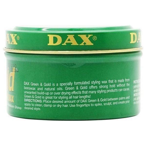 DAX Green and Gold Hair Wax 99g - gtwtoporld.com