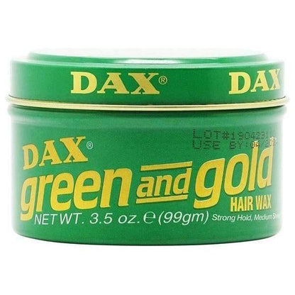 DAX Green and Gold Hair Wax 99g - gtwtoporld.com