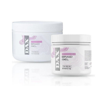 Dax Hair Braid Gel Tea Tree Oil Strong Hold 4oz / 7.5oz - gtwtoporld.com