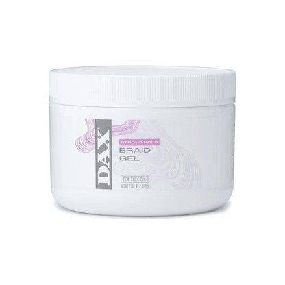Dax Hair Braid Gel Tea Tree Oil Strong Hold 4oz / 7.5oz - gtwtoporld.com