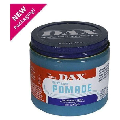 DAX Super Light Pomade with Lanolin &amp; Vegetable Oils 213g/397g - gtwtoporld.com