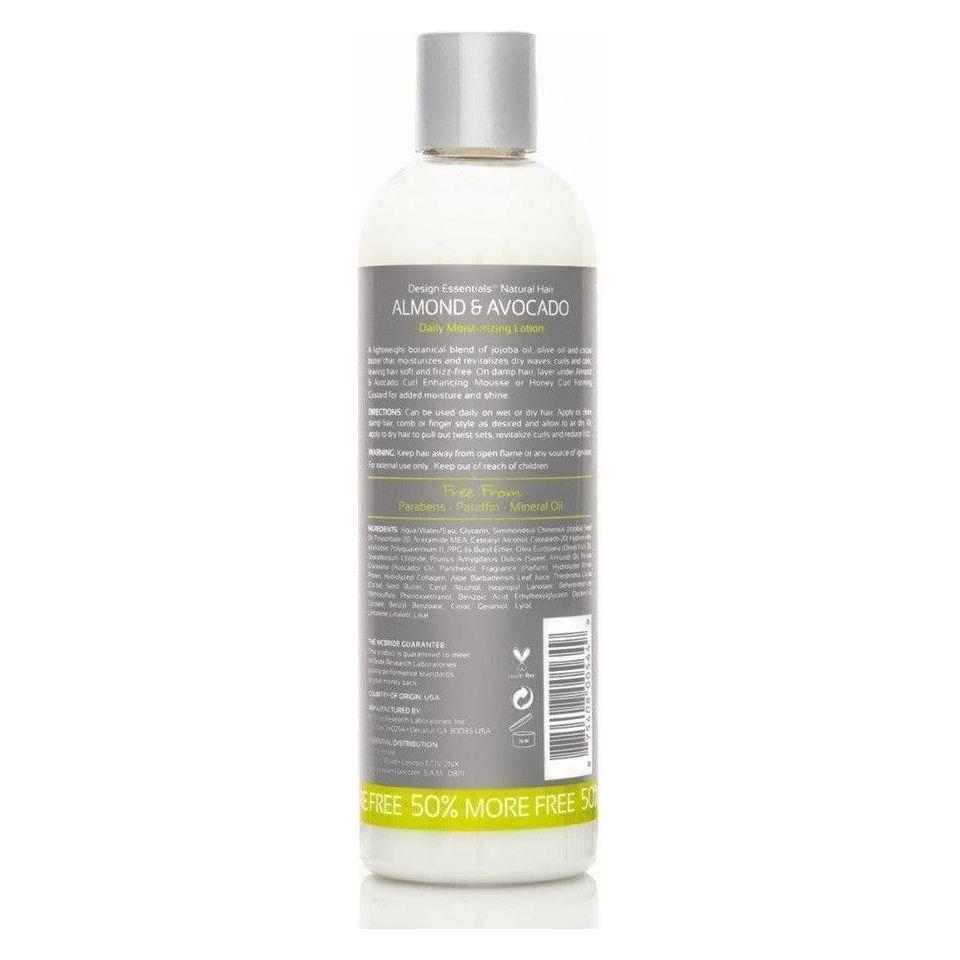 Design Essentials Almond &amp; Avocado Daily Feuchthalte - Lotion 12oz - gtwtoporld.com