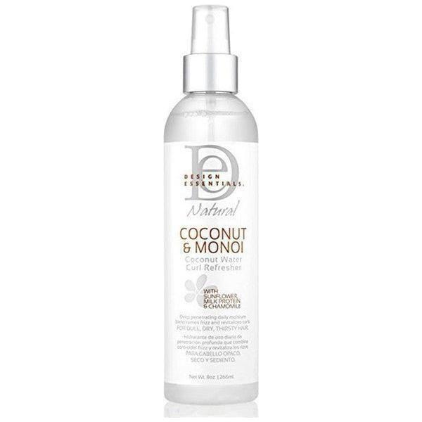 Design Essentials Coconut &amp; Monoi Coconut Water Curl Refresher 266ml - gtwtoporld.com