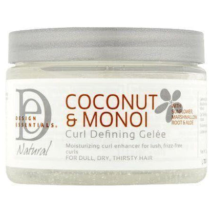 Design Essentials Coconut &amp; Monoi Curl Defining Gelee 12oz - gtwtoporld.com