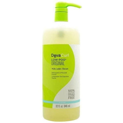Deva Curl Low - Poo Original Mild Lather Cleanser 355ml/946ml - gtwtoporld.com