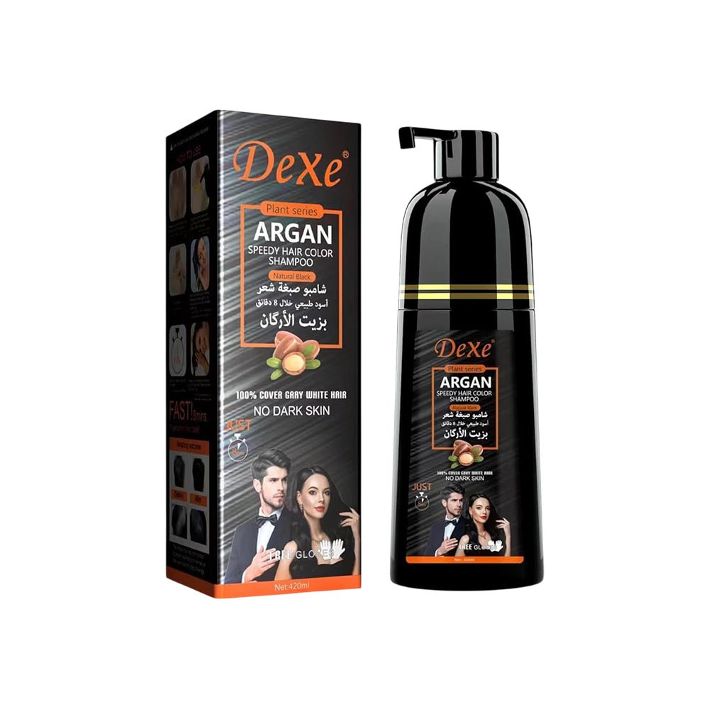 Dexe ARGAN Speedy Hair Color Shampoo 420ml - gtwtoporld.com
