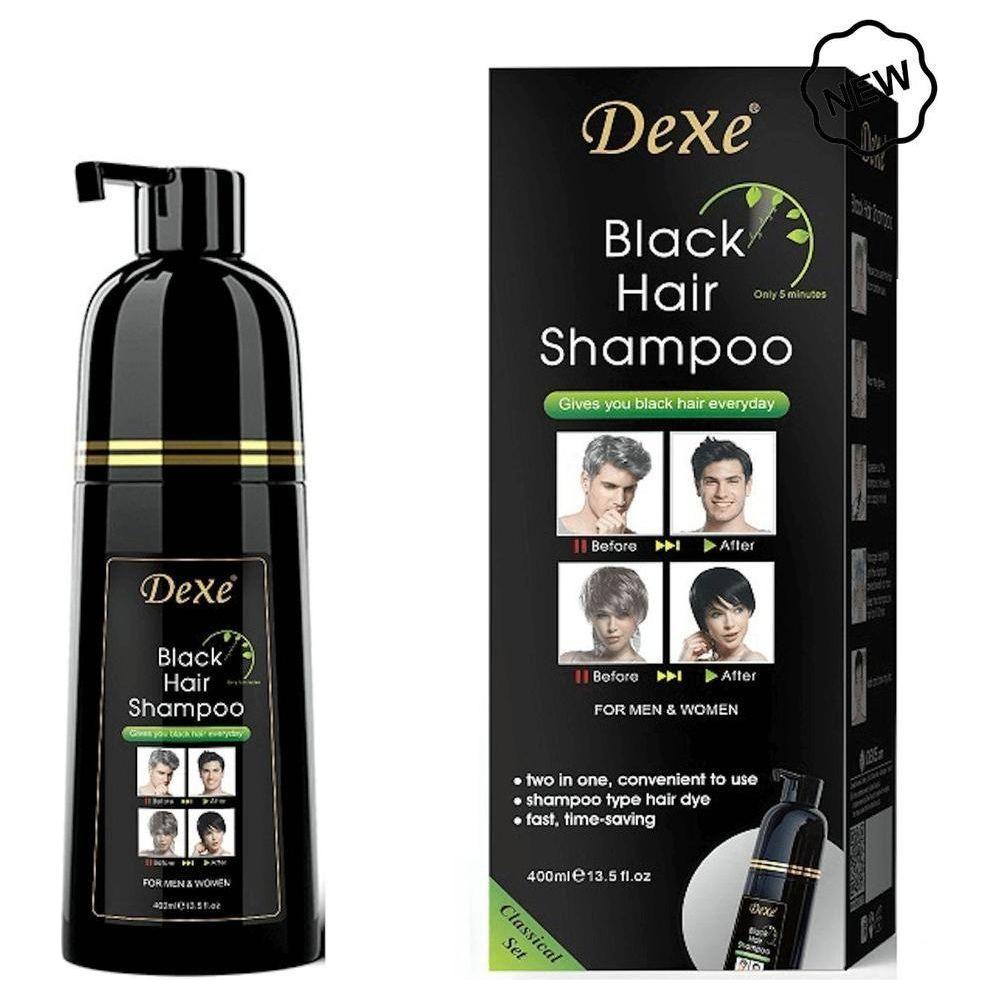 Dexe Black Hair Shampoo Classic 400 ml - gtwtoporld.com
