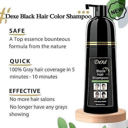 Dexe Black Hair Shampoo Classic 400 ml - gtwtoporld.com