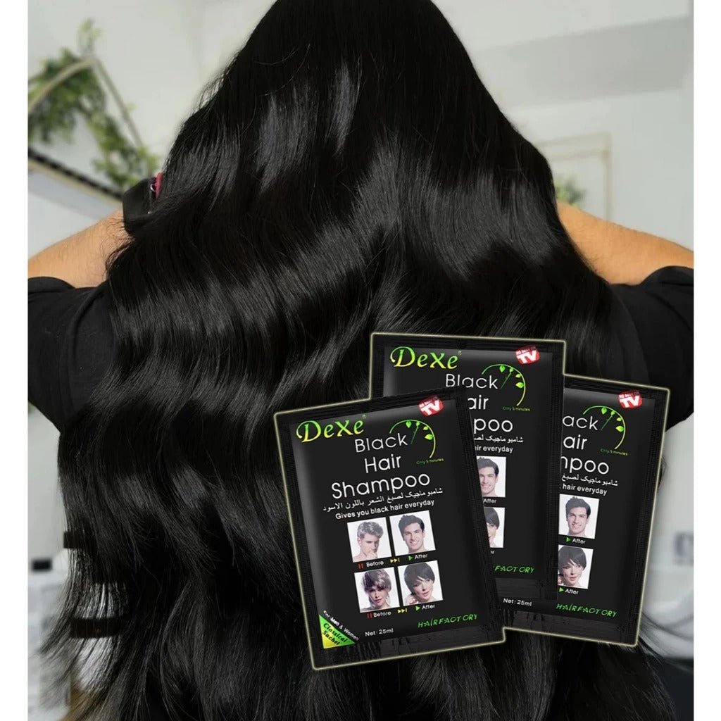 Dexe Dark Brown Hair Shampoo Classic 25ml *10 Sachets - gtwtoporld.com