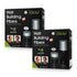 Dexe Hair Building Fiber Classic set KIT (Black & Dark Brown) - gtwtoporld.com