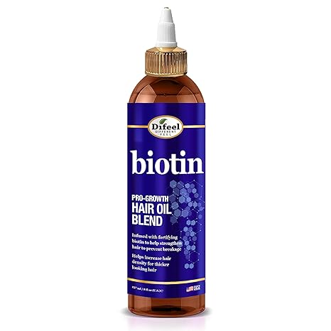 Difeel Biotin Pro-growth Premium Hair Oil 8 oz - gtwtoporld.com