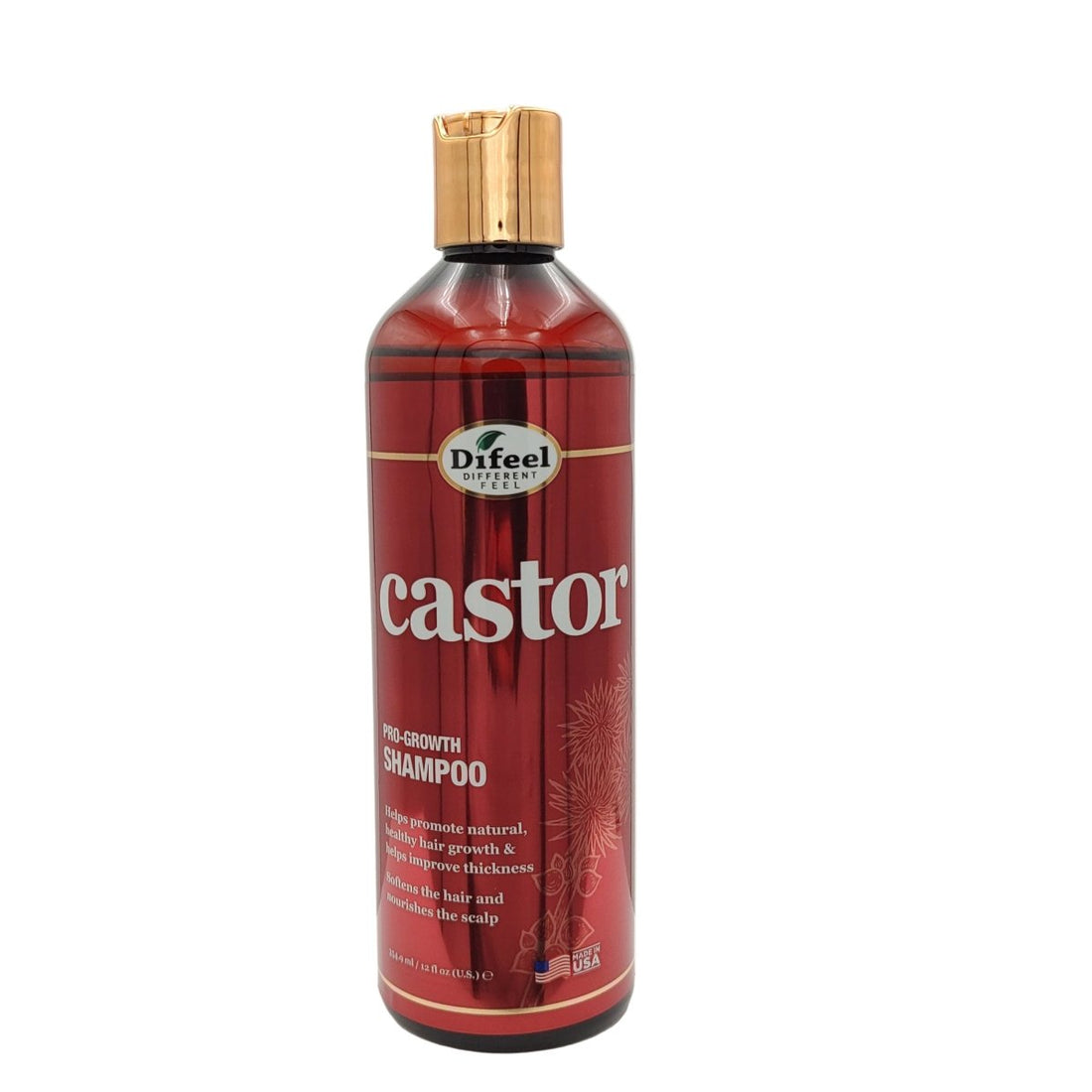 Difeel Castor Pro-Growth Shampoo 12 oz - gtwtoporld.com