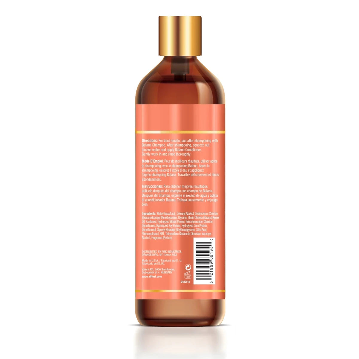 Difeel Elevated Batana Sulfate Free Conditioner 12 oz - gtwtoporld.com