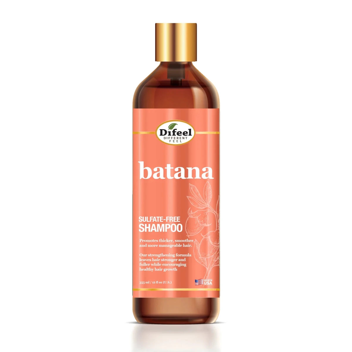 Difeel Elevated Batana Sulfate Free Shampoo 12 oz - gtwtoporld.com