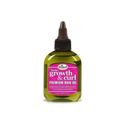 Difeel Growth and Curl Biotin Premium Hair Oil 75ml / 210ml - gtwtoporld.com