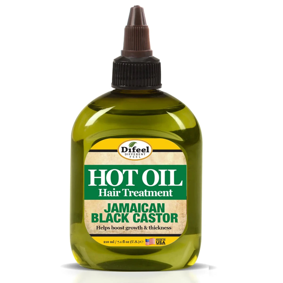 Difeel Jamaican Black Castor Hot Oil Treatment 7.1 oz - gtwtoporld.com