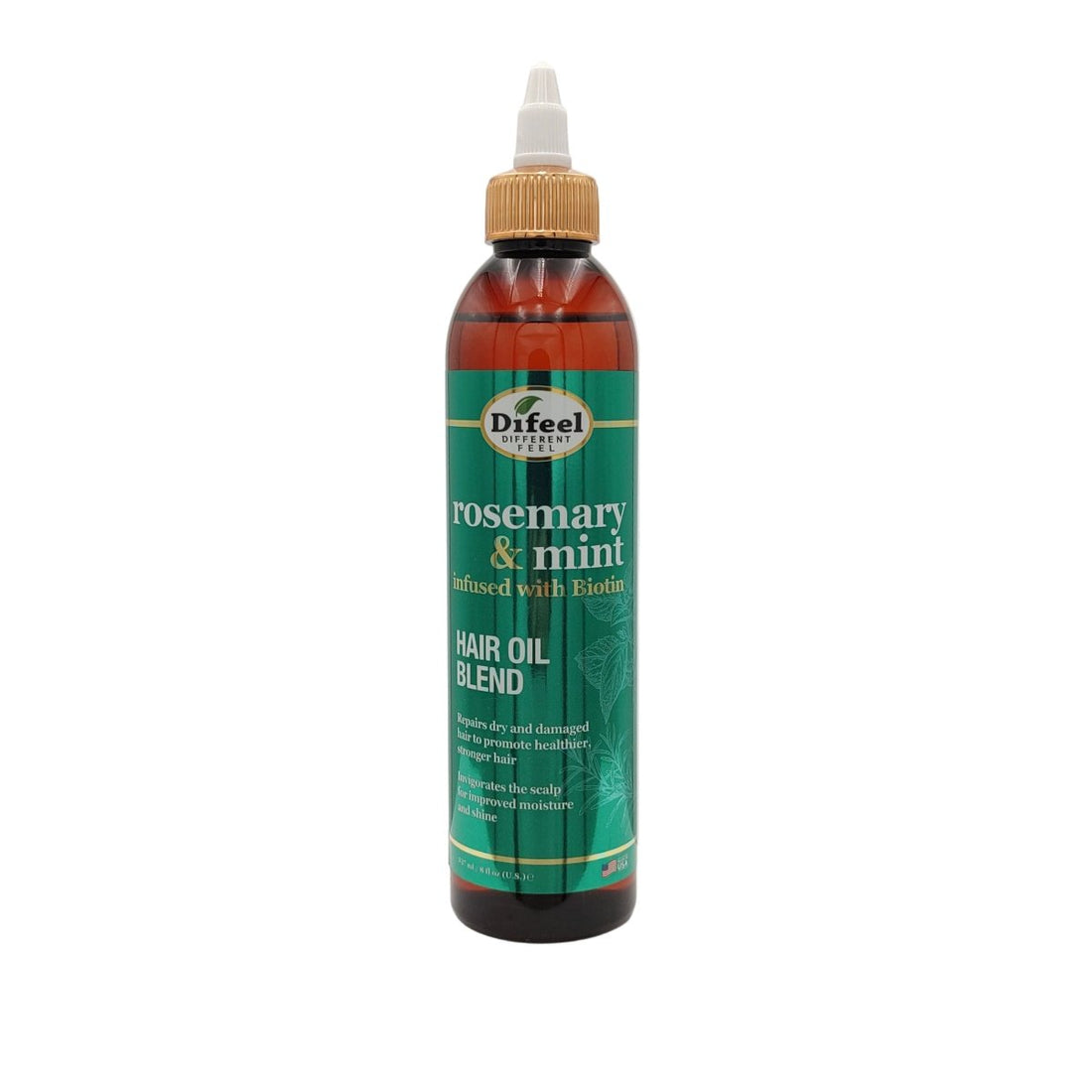 Difeel Premium Hair Oil Rosemary Mint 8 oz - gtwtoporld.com