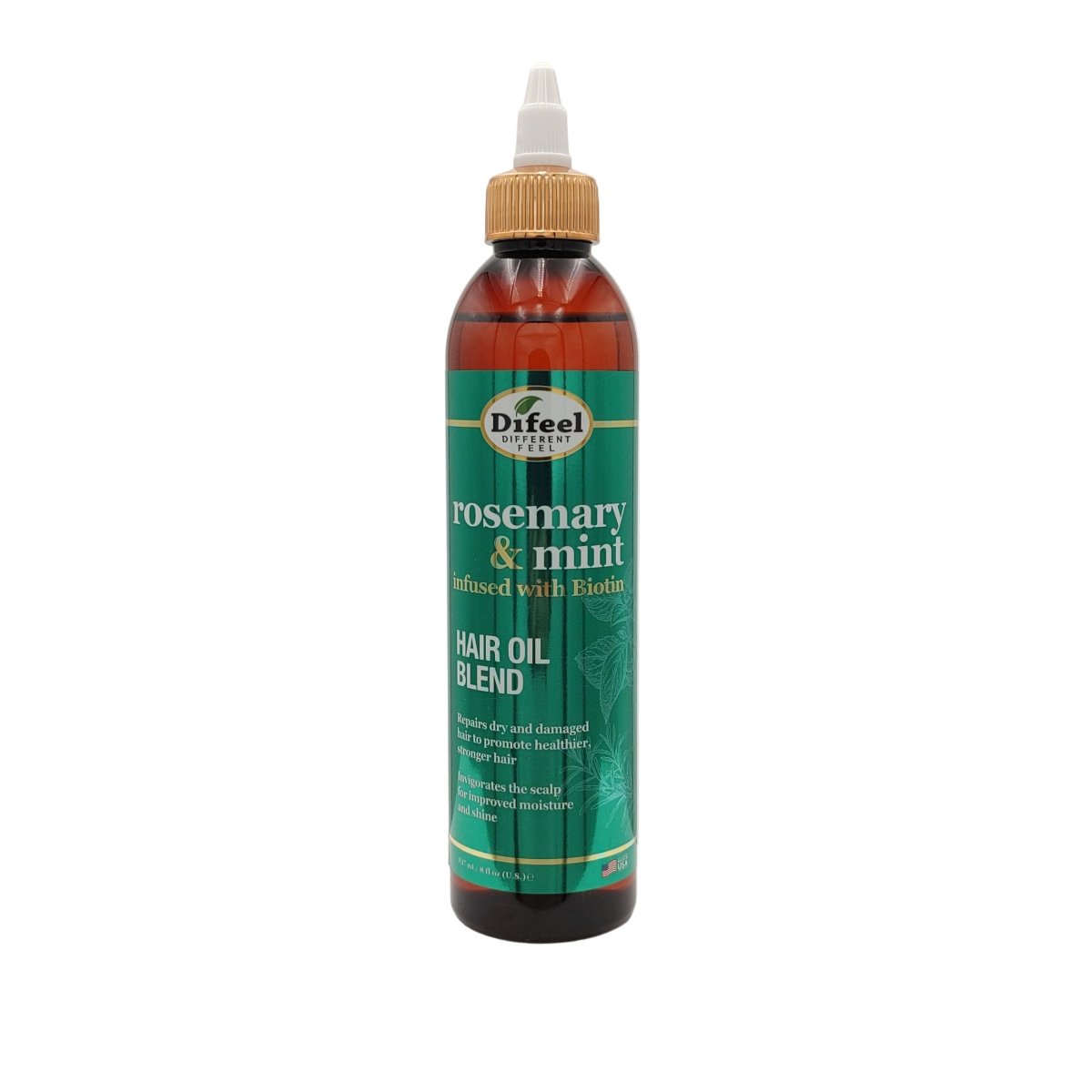 Difeel Premium Hair Oil Rosemary Mint 8 oz - gtwtoporld.com
