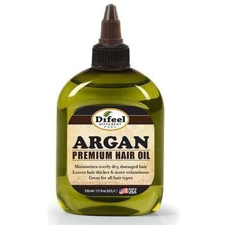 Difeel Premium Natural Hair Oil Argan 75ml /250ml - gtwtoporld.com